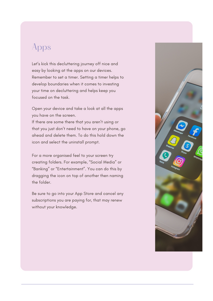 How to Declutter your Digital World e-book