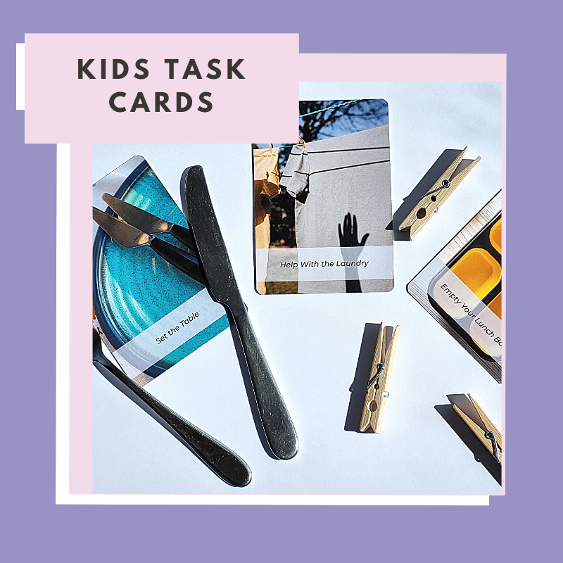 School Kids Task Cards – ReclaimYou