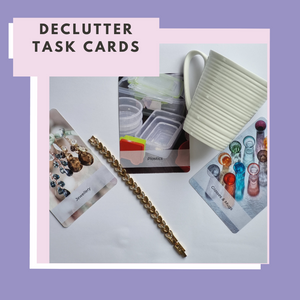 Decluttering Task Cards