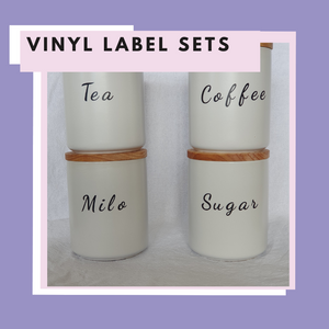 Kitchen Labels